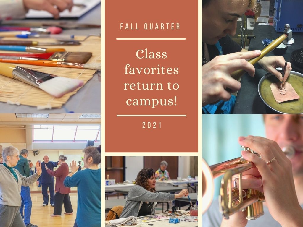 Continuing Education On Campus Class Favorites Returning Fall Quarter